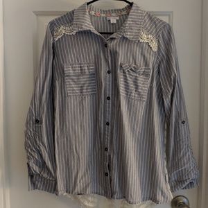 Button down spring long sleeve